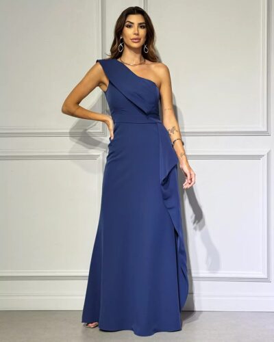 Vestido Longo de Alfaiataria para Festa