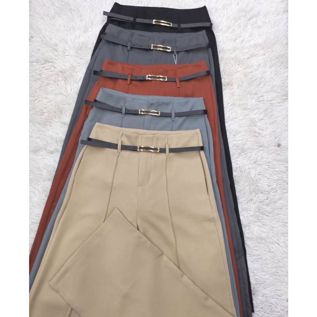 Calça Pantalona de Alfaiataria Cintura Alta Varlea Marrant – FIN195 - Imagem 2