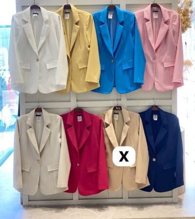 Blazer de Alfaiataria Feminino Acinturado Isa - FIN177