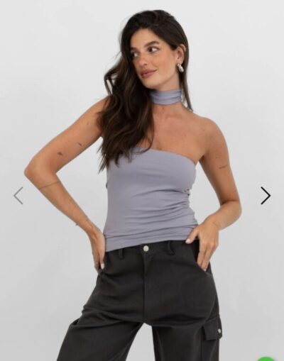 Top Tomara que Caia de Poliamida - FIN176