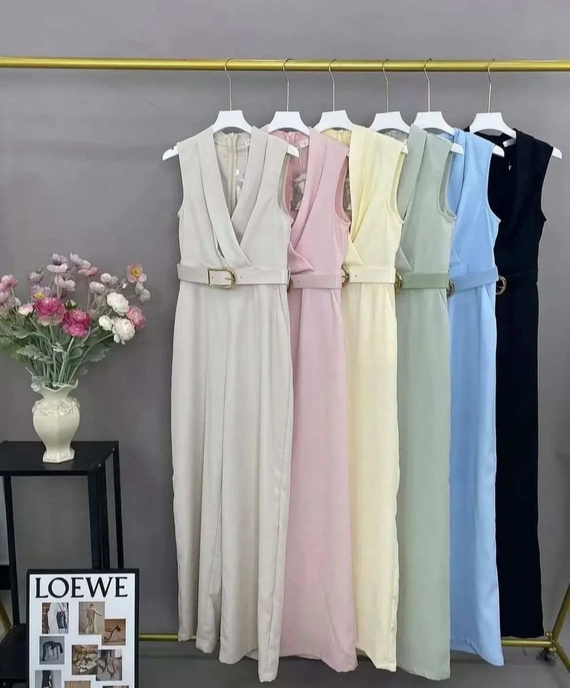 Macacão de Alfaiataria com Decote Transpassado Atena - FIN174 - Imagem 2