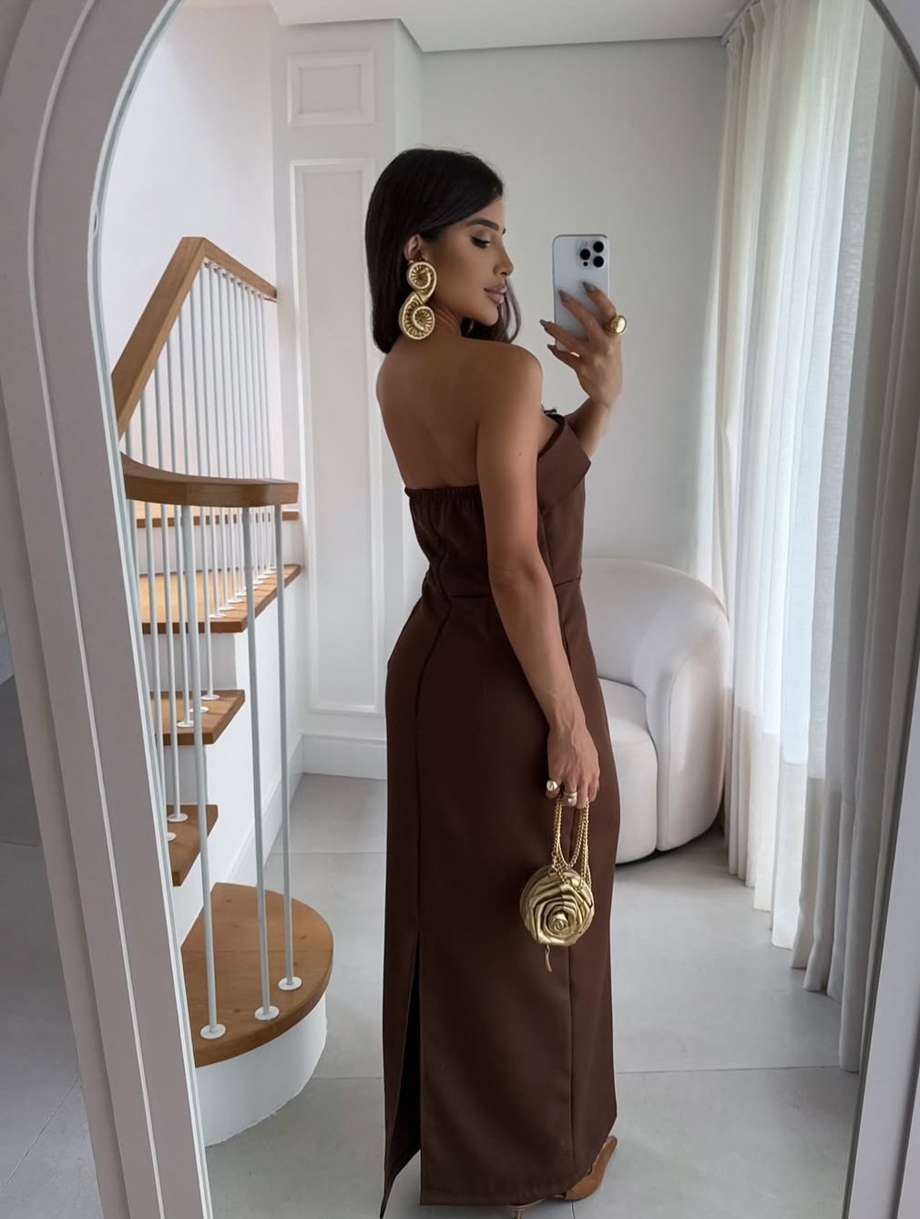 Vestido Glória Longo -FIN172