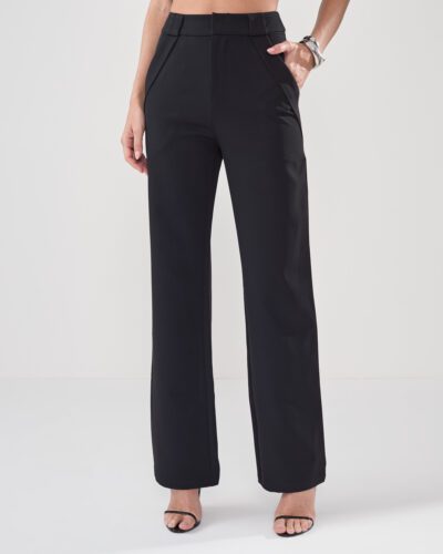 Calça de Alfaiataria Feminina de Corte Reto Cássia - FIN218