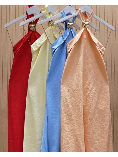 Vestido Midi Marrant Frente Única